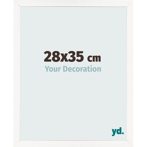 yd. - Cadre photo 28x35 - Blanc Brillant - MDF - Bologna (1/5)