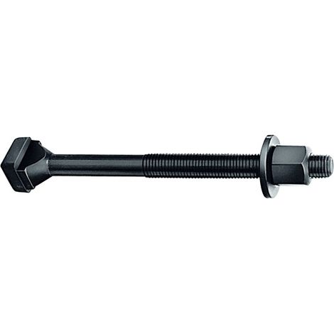 T-Nutenschraube DIN 787 T-Nut 24mm M24 L.160mm Güte 8.8 m.Mutter u.Scheibe AMF (1/3)