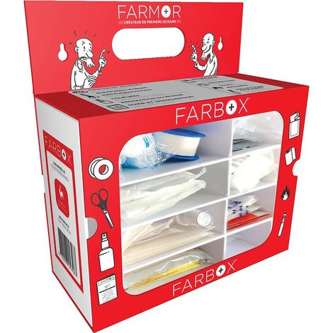 OUTIFRANCE Kit de secours universel - 20 personnes 250 x 190 x 100 mm