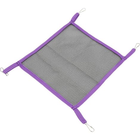 Hamac suspendu pour hamster, balançoire d'été pour hamster, planeur de sucre, rat, souris et autres petits animaux, 33 x 33 cm (1/5)
