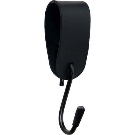 HOME DELUXE - Perchero SWAY - con perchas y ganchos en S - Color: Negro (1/5)