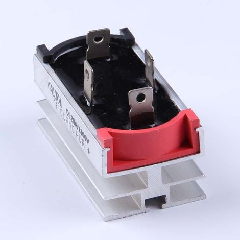 20 A 1200 V rectifier, single-phase generator bridge with heat sink