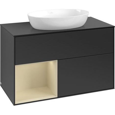 Villeroy & Boch FA12HJPD meuble sous-lavabo Finion FA1 (1/3)