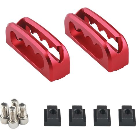 Ancrages de rails de lit de camionnette pour une fixation robuste pendant de longs crampons de transport (1/4)