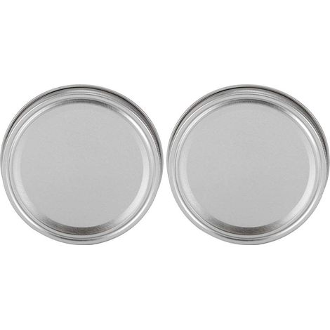86mm Stainless Steel Canning Lids for (10 (1/5)