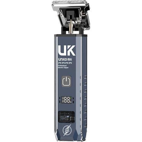 (Bleu) Tondeuse à cheveux automatique, rasoir électrique rechargeable (1/5)