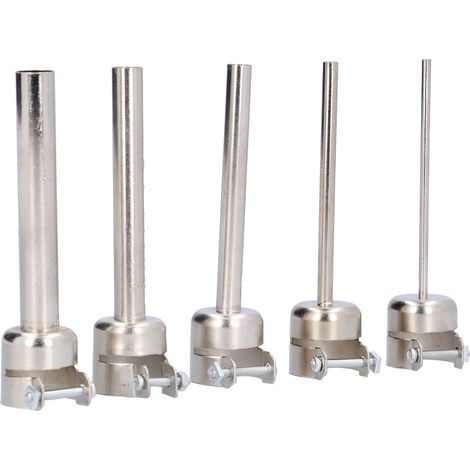 Kit de 5 buses à air chaud allongées et droites pour station de soudage/dessoudage BGA 850
