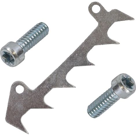 Griffe d'arrêt avec dents pour chaîne STIHL MS170 MS171 MS180 MS181 MS190T (1/4)