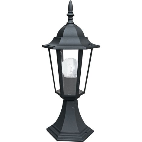 "Lume per esterno MILANO nero con diffusore in vetro IP44" (1/2)