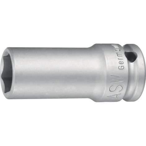 Chiave a bussola per avvitatore, inserti da 1/2 pollice, 6KT, chiave a brugola SW 16 mm, lunghezza 78 mm