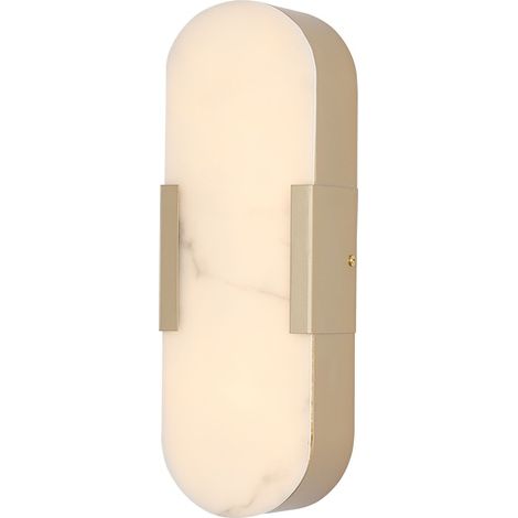 Applique murale Opaline Or 35cm - 11138GO