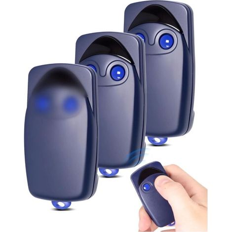 Télécommande Portail FLO2, FLO4, FLO1, 433 MHz, 687368713, 2 Boutons, Fixed Code, Télécommande Tubauto avec Piles (1/5)
