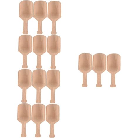 5 kits de cuillères doseuses, bois, pour café, thé et épices (1/5)