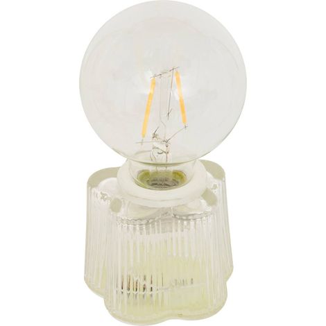 Lampe Fleur H16cm - Atmosphera créateur d'intérieur (1/4)