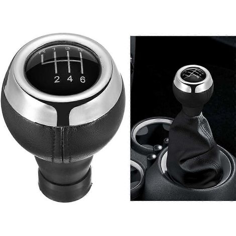 Pommeau de levier de vitesse à 5 ou 6 rapports pour Mini Cooper R55 R56 R57 R58 R59 R60 R61 (1/5)