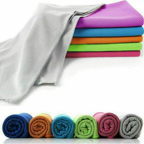 Kühlendes Handtuch 36er Set, Kühltücher, Kühlhandtuch Sport Cooling Towel Yoga (1/3)