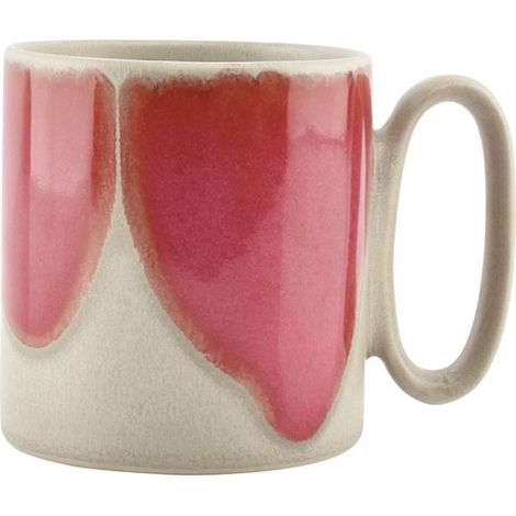 Taza de pintura 39cl gris/rosada - Fine Dining Living (1/2)