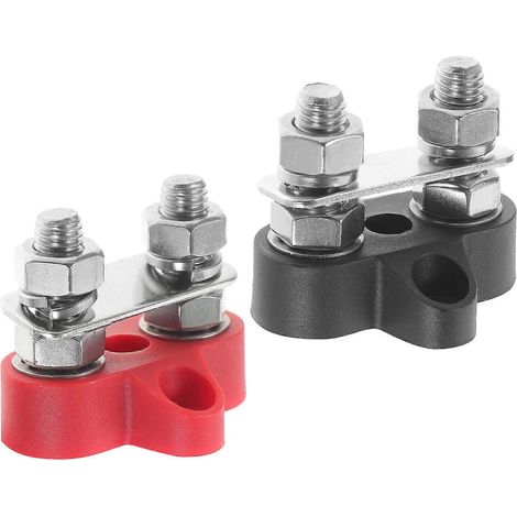 Borniers d'alimentation, compatibles avec les modifications automobiles, polyvalents, hautement compatibles, code couleur clair pour un câblage facile, lot de 2. (1/5)