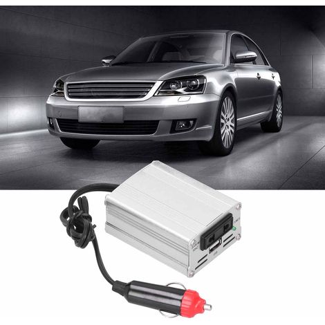 Convertisseur de puissance 500 W pour voiture, maison, extérieur et pique-nique avec interface USB unique et prise universelle (DC12V, TOAC220V) (1/5)