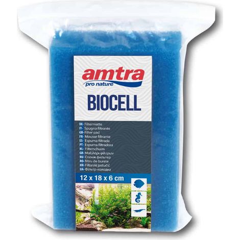 Biocell Blue Foam Media 18x12x6cm AMTRA
