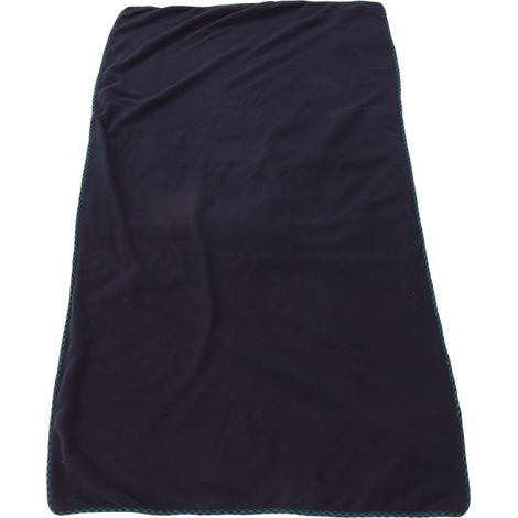 Couverture chauffante électrique à chauffage rapide USB, couverture d'appoint avec grande surface de chauffe pour étudiants et employés de bureau, bleu foncé (1/5)