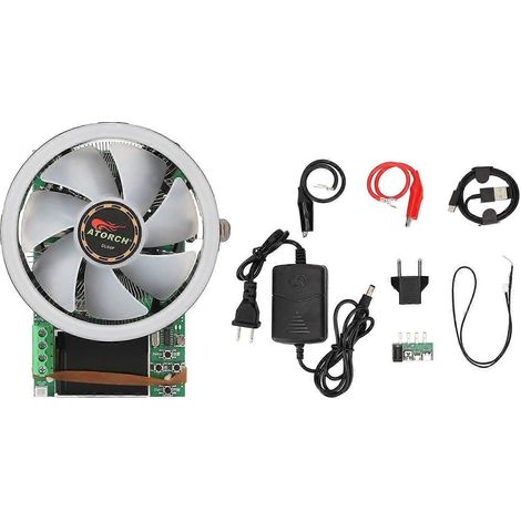 Elektronischer Lasttester 180W DC USB Einstellbarer Konstantstrom-Entlade-Batteriekapazitätsmonitor 1 (1/4)