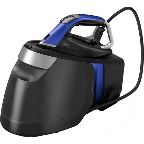 Beko – Centrale vapeur 3000W – Débit vapeur 165 g/min – Réservoir amovible 1,8L – Semelle céramique SoftGlide – SGA9130B (1/5)