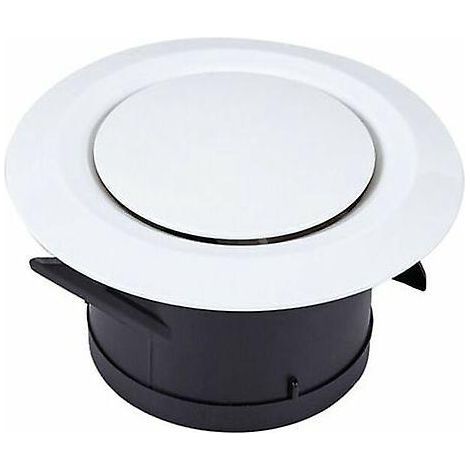 orifices D'aspiration Et De Soufflage Diffuseurs 100 Disques - Grille De Ventilation Ronde En Plastique Rglable - Ventilation Par Ventilateur (1/5)
