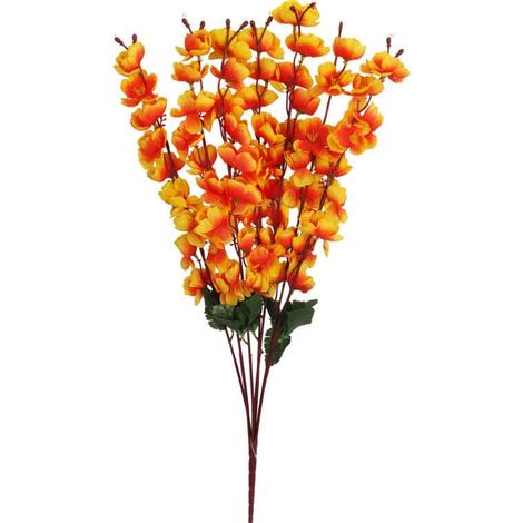 Künstlicher Strauß aus Orangen- und Apfelbäumen – 7-teilig, Höhe: 56 cm (1/3)