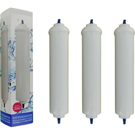 FILTRO FRIGORIFERO WHIRLPOOL  DAEWOO  LG  ACQUA  UNIVERSALE 3 PZ  FF 3 (1/4)