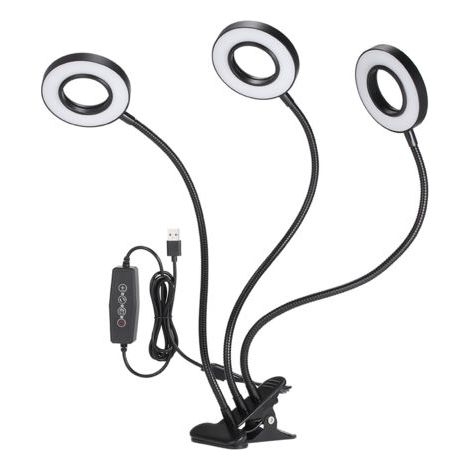 Eclairage horticole, Lampe de croissance de plantes, DC5V 27W 54 LED Triple-end