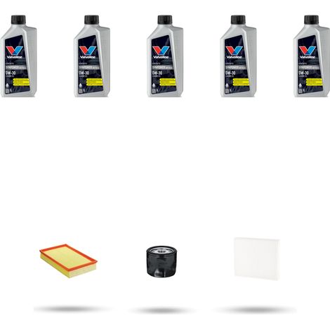 Kit tagliando 3 FILTRI e 5L OLIO compatibile con Vw Touran (5T) 1.5 TSI 110kw dal 2018 (1/5)