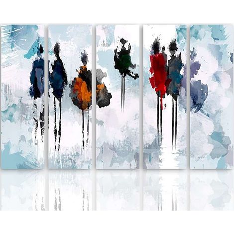 Tableau arbre de peinture - 150 x 100 cm (1/5)