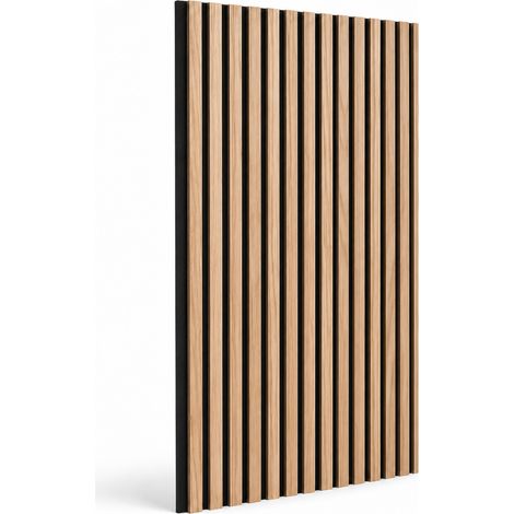 Akustikpaneel MDF Holzoptik mit Filz 240x60 cm Default Title (1/5)