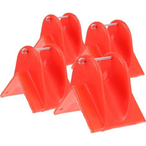 Lot de 5 protège-cordes d'escalade résistants et durables, idéaux pour l'escalade et l'alpinisme en extérieur. Installation facile. (1/5)