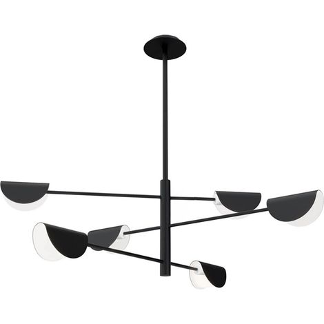 TOOLIGHT DECKENLAMPE APP1261-6CP BLACK