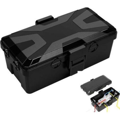 Waterproof Outdoor Power Socket Protector, Waterproof Junction Box, Waterproof Electrical Box Protective Case, Designed to Protect Extension Cables, Socket Housings-Crezuo (1/4)