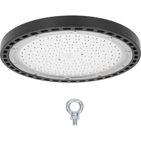 100W LED-Lagerhalleleuchte, helle Industriebeleuchtung, Aufhängung mit Haken, AC 85-265V, leistungsstarker Deckenstrahler für Hangars. (1/5)