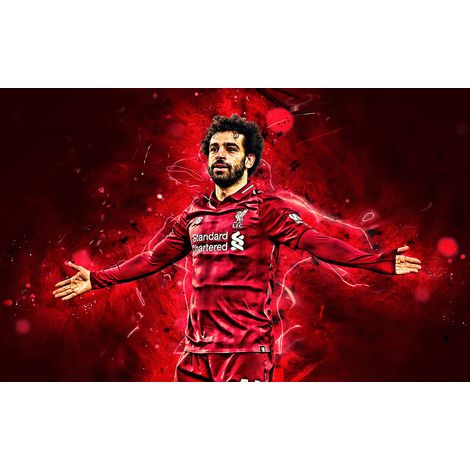 Papier peint panoramique Football - Joueur de Foot - 130 cm x 81 cm (1/2)