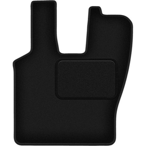 Alfombrilla de conductor negra para camiones Scania R y G (2004-2017)
