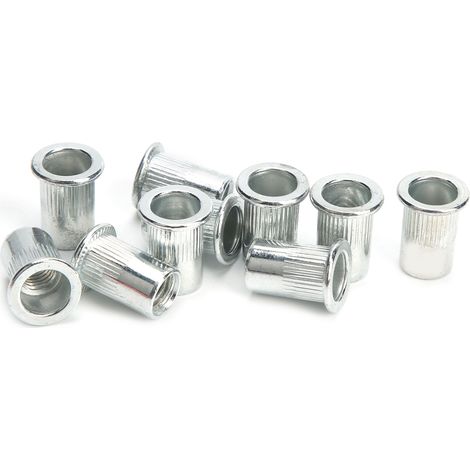 20-teiliges Nietmuttern-Set M8x10 aus Aluminiumlegierung mit flachem Kopf (1/5)