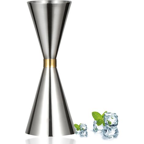 Doseur À Cocktails - Double Face Avec Graduations Intégrées - Pour Bar Maison Ou Professionnel - 1 Pièce (1/5)