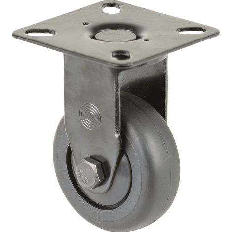 Ruota a carrello 50mm 50kg Gomma Sfera 60x60mm