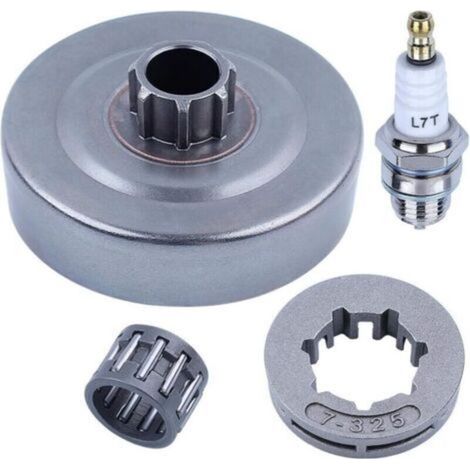 .325" 7-Zahn-Kettenantriebs-Kupplungstrommel-Kettenrad-Nadellagersatz für Stihl MS170 MS180 MS210 MS230 MS250 023 025 018 Kettensäge (1/4)