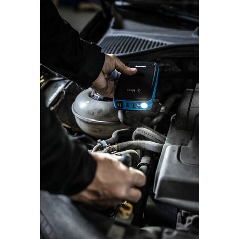 Chargeur de batterie de voiture/Booster de batterie de voiture Hogert HT8G622 12 V 400 A 10 6 Ah