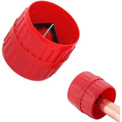 2 in 1 Universal Hydraulic Deburring Tool for 5-38mm Internal/External Reamers (Red) (1/5)