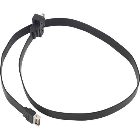 Câble adaptateur de panneau avant USB-E vers USB-C, convertisseur de données 20 Gbit/s, longueur 0,5 m (1/5)