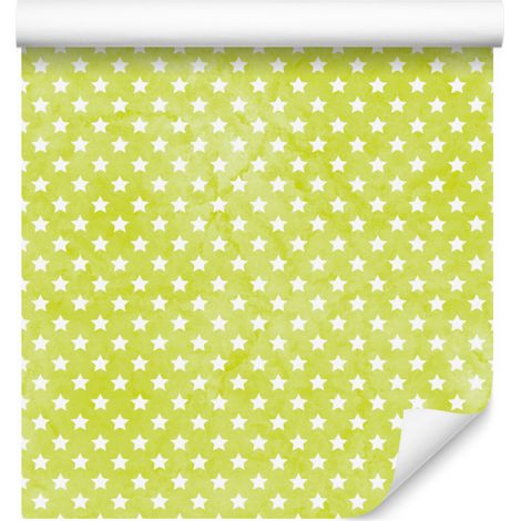Carta da parati con stelle color crema, sfondo color crema per soggiorno e camera da letto 50x1000 cm (1/5)