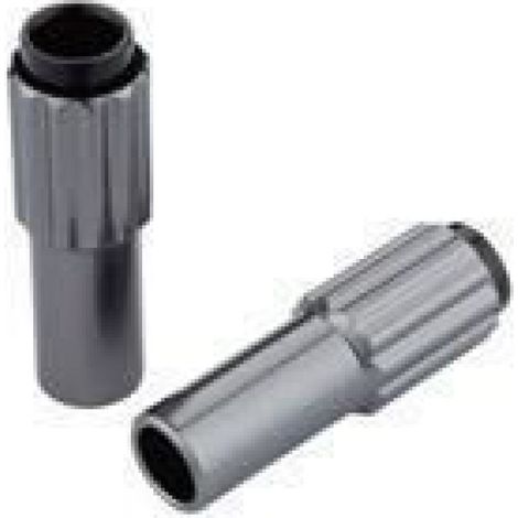 Butée De Gaine Dérailleur - Aluminium Ajustable Avec Joint Caoutchouc - Pour Dérailleurs VTT Route - Kit De 2 Pièces