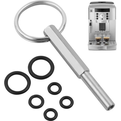 Tournevis Ovale Clé À Tête Ovale Avec Anneau Porte-Clés Clé Pour Machine À Café Clé À Tête Ovale Compatible Avec Les Machines À Café Entièrement Automatiques (1/5)